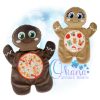 OAD 2512 Gingerbread FBL 2000 LA Gingerbread Flat Body Lovey