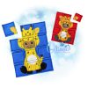 OAD 2512 Giraffe Puzzle RK 2000 Giraffe Puzzle Embroidery Design