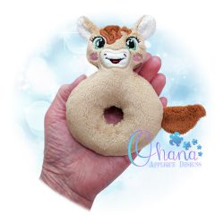Horse Ring Rattle Embroidery