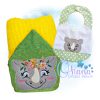 OAD 2512 Rhino Seeker 2000 RK Floral Rhino Peeker Embroidery