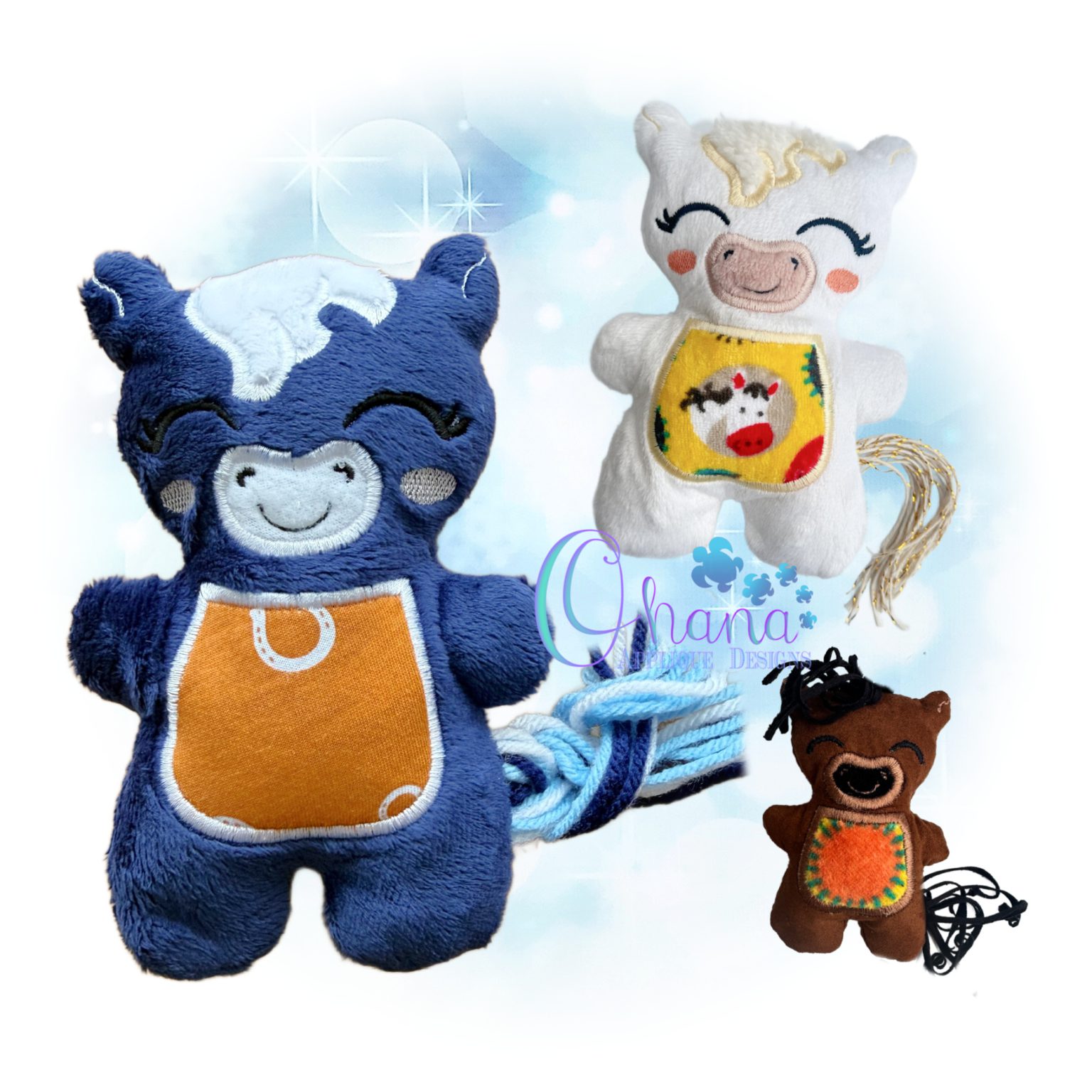 OAD 2512 SS Horse Stuffie 2000 MD DG Simply Sweet Horse Stuffie