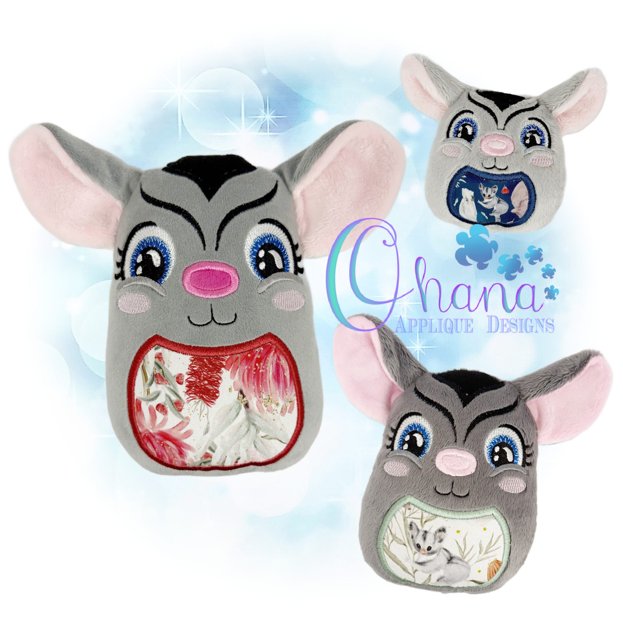 Sugar Glider Egglet Stuffie