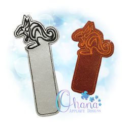 Tribal Kangaroo Bookmark Embroidery