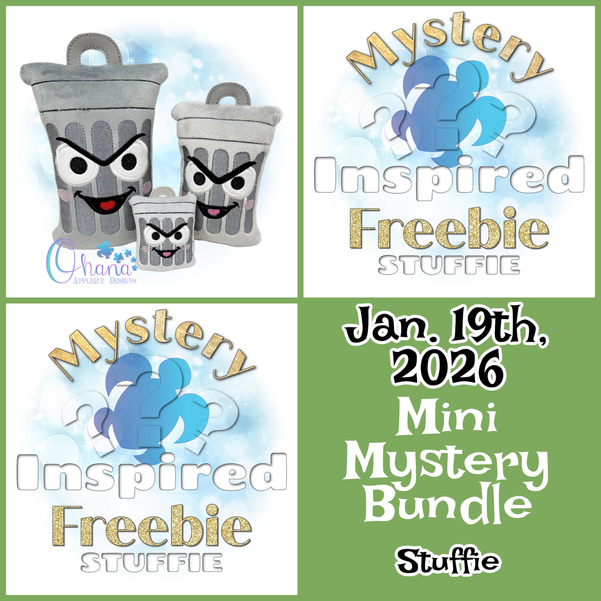 OAD 26.01.19 Mini Mystery Bundle Stuffie January 19th - Stuffie Mini Mystery Bundle – 2026