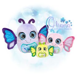 Butterfly Egglet Stuffie Embroidery