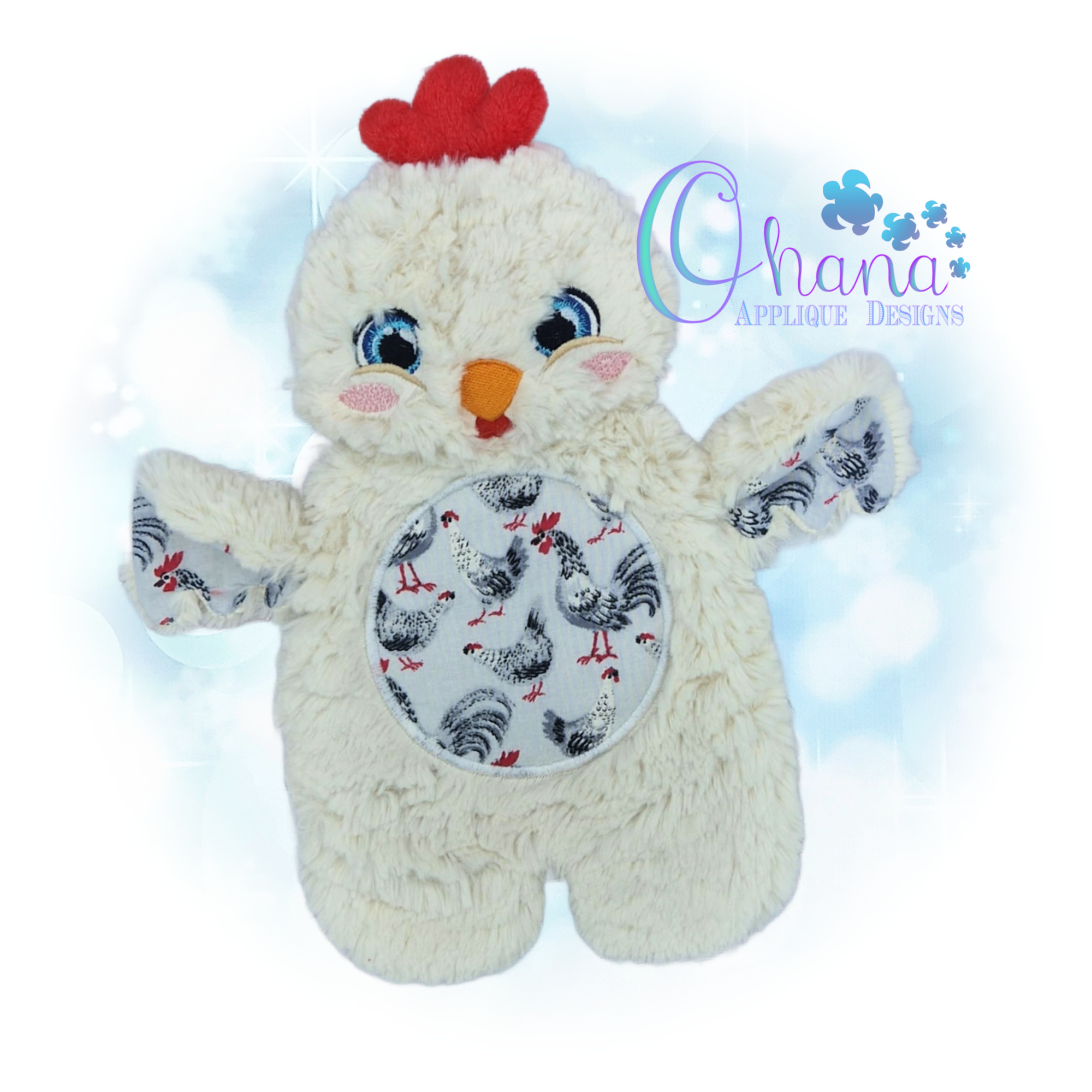Chicken Flat Body Lovey