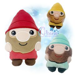 Dewey Dwarf Stuffie Embroidery
