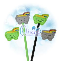 Pot of Gold Pencil Topper