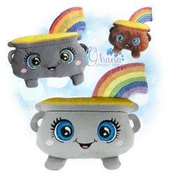 Pot of Gold Stuffie Embroidery