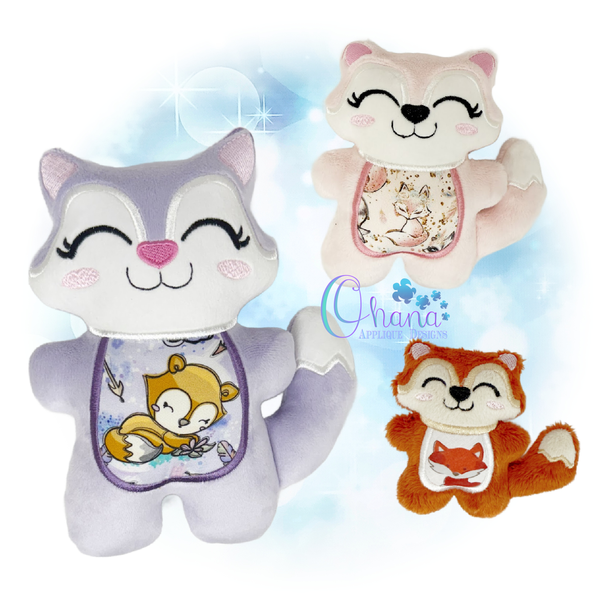OAD 2601 SS Fox Stuffie 2000 LA Simply Sweet Fox Stuffie