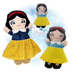 Snow White Stuffie Embroidery
