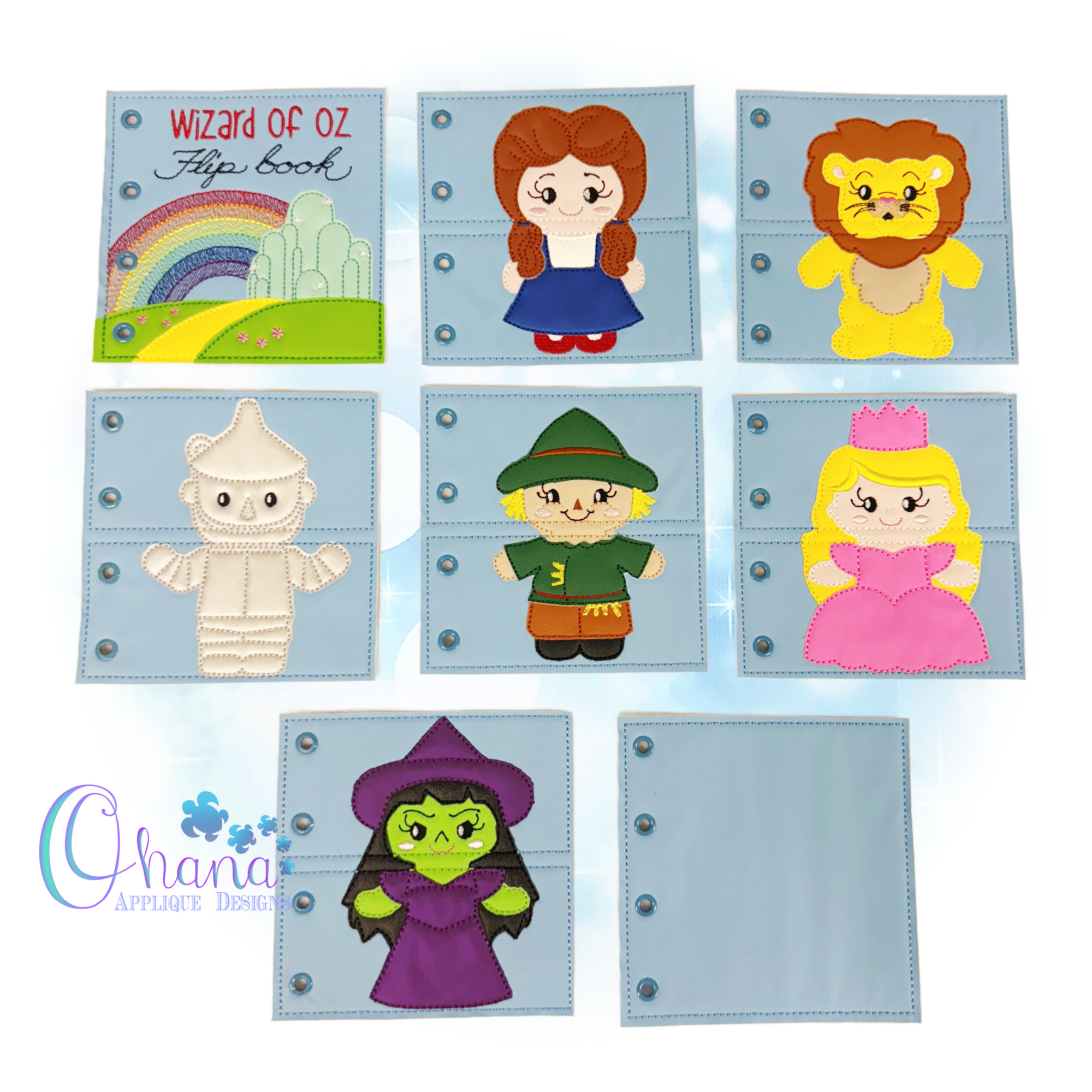OAD 2601 Wizard of Oz FB 2000 LA Wizard of Oz Flip Book