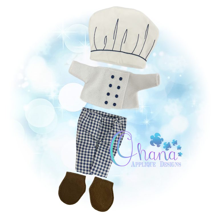 Chef Dress Up Doll Outfit *Doll Sold Separately*