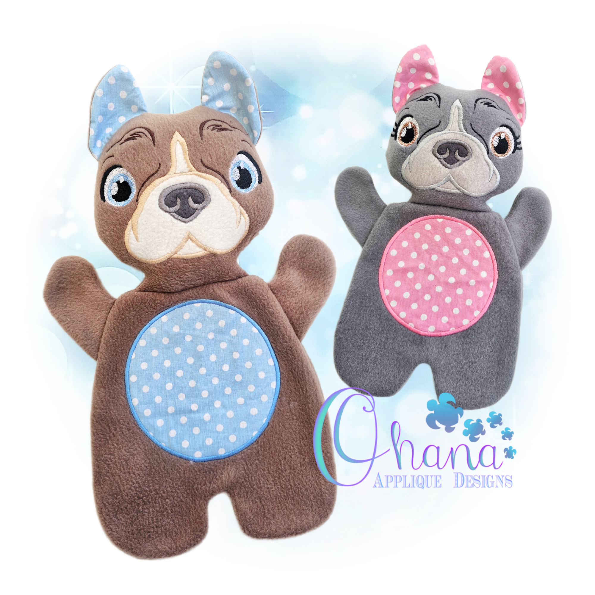 French Bulldog Flat Body Lovey