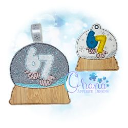 Six Seven Snowglobe Ornament
