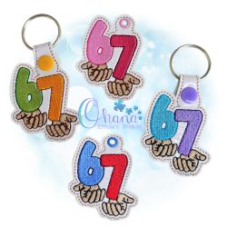 Six Seven Key Chain