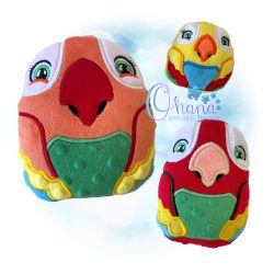 Parrot Egglet Stuffie Embroidery