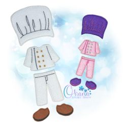 Unpaper Doll Chef Outfit