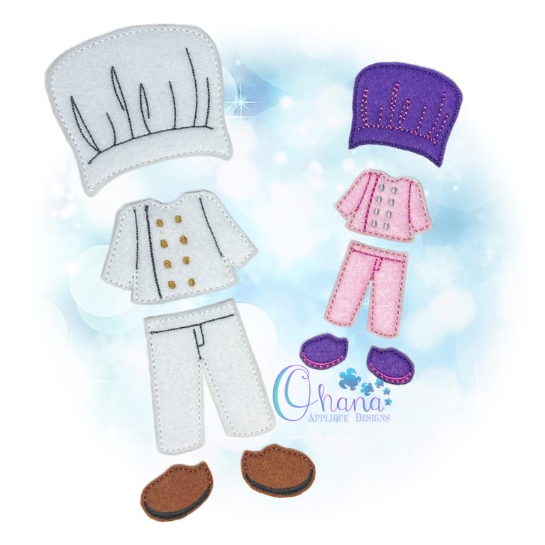 Unpaper Doll Chef Outfit