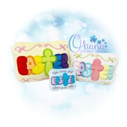 Easter Pillow Stuffie Embroidery