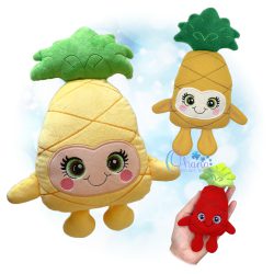 Paige Pineapple Stuffie Embroidery