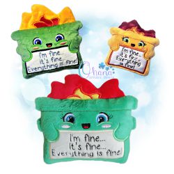 Emotional Support Dumpster Fire