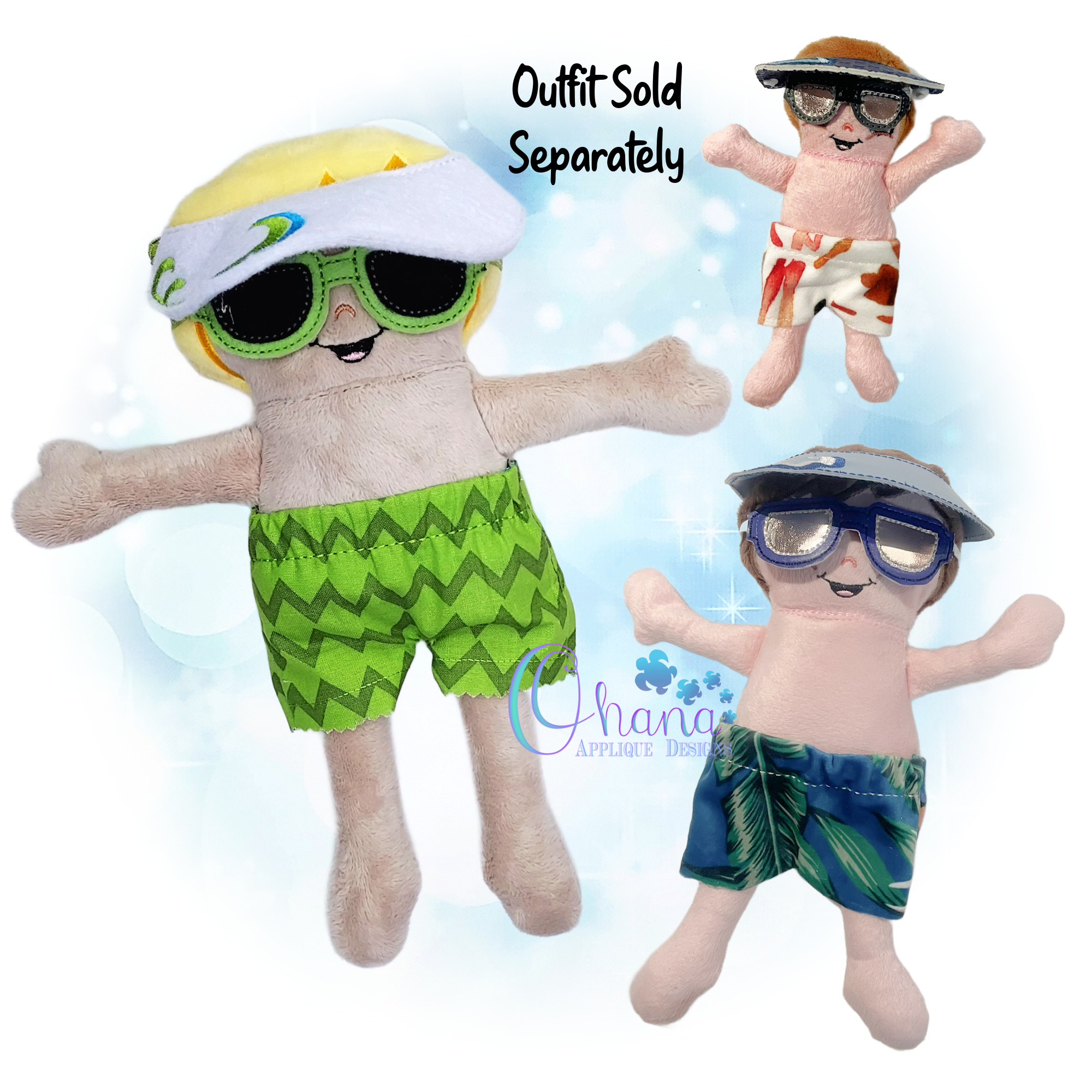 Andy Beach Boy Dress Up Doll