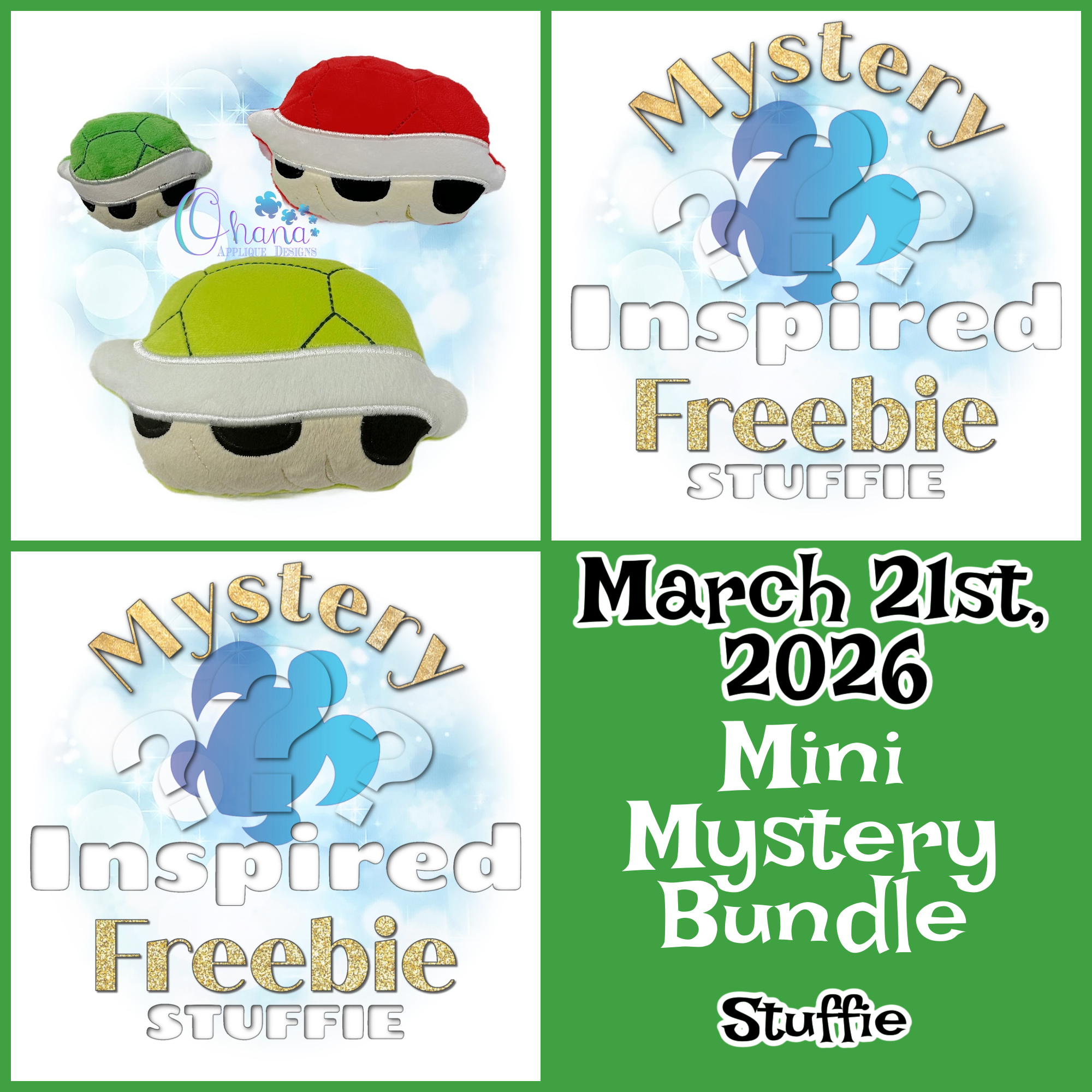 OAD 26.03.21 Mini Mystery Bundle Stuffie(1) March 21st - Stuffie Mini Mystery Bundle – 2026
