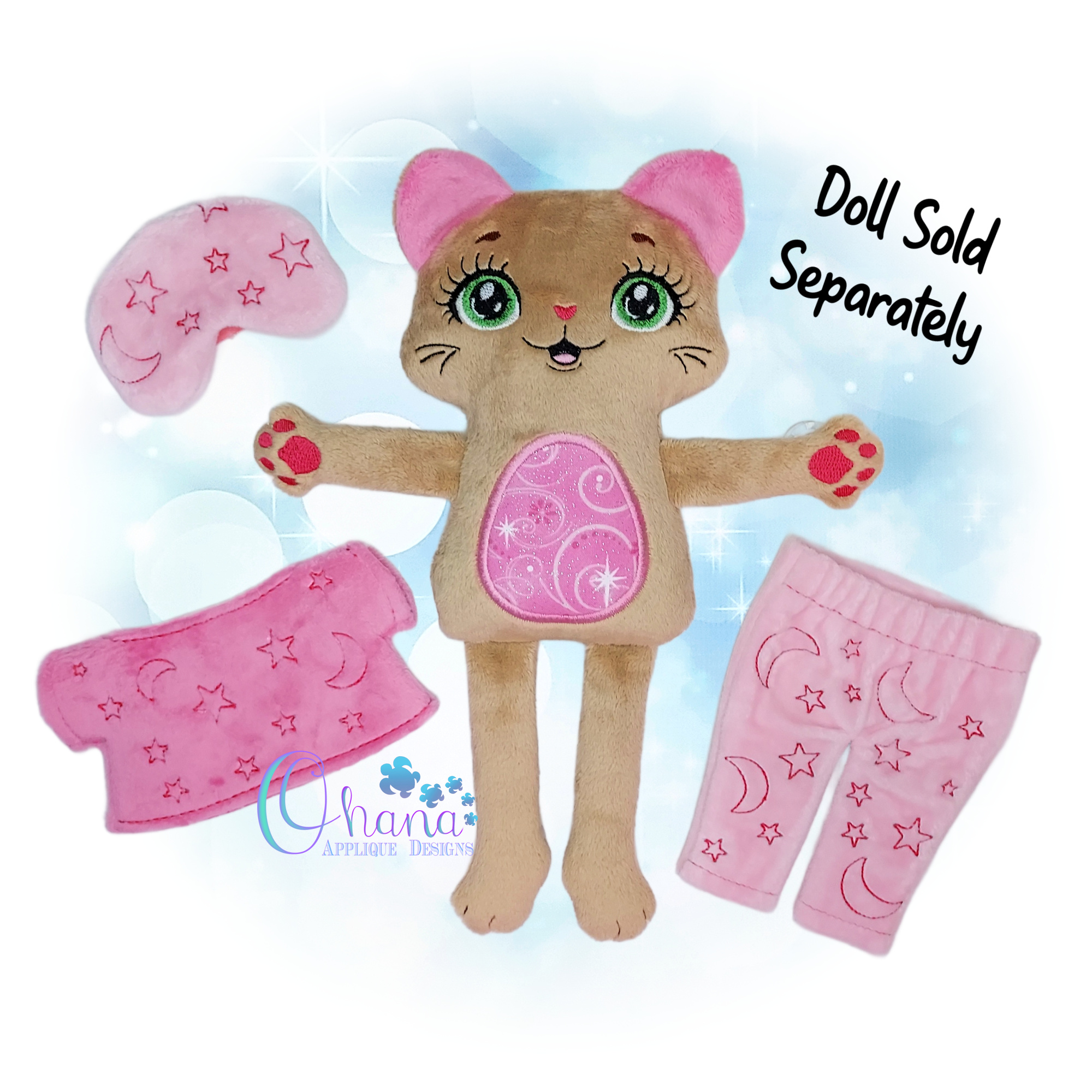 Kitten Dress Up Doll
