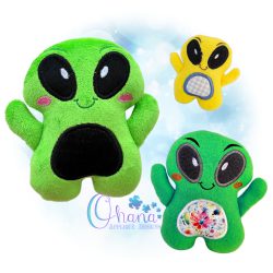 Huggable Alien Stuffie Embroidery