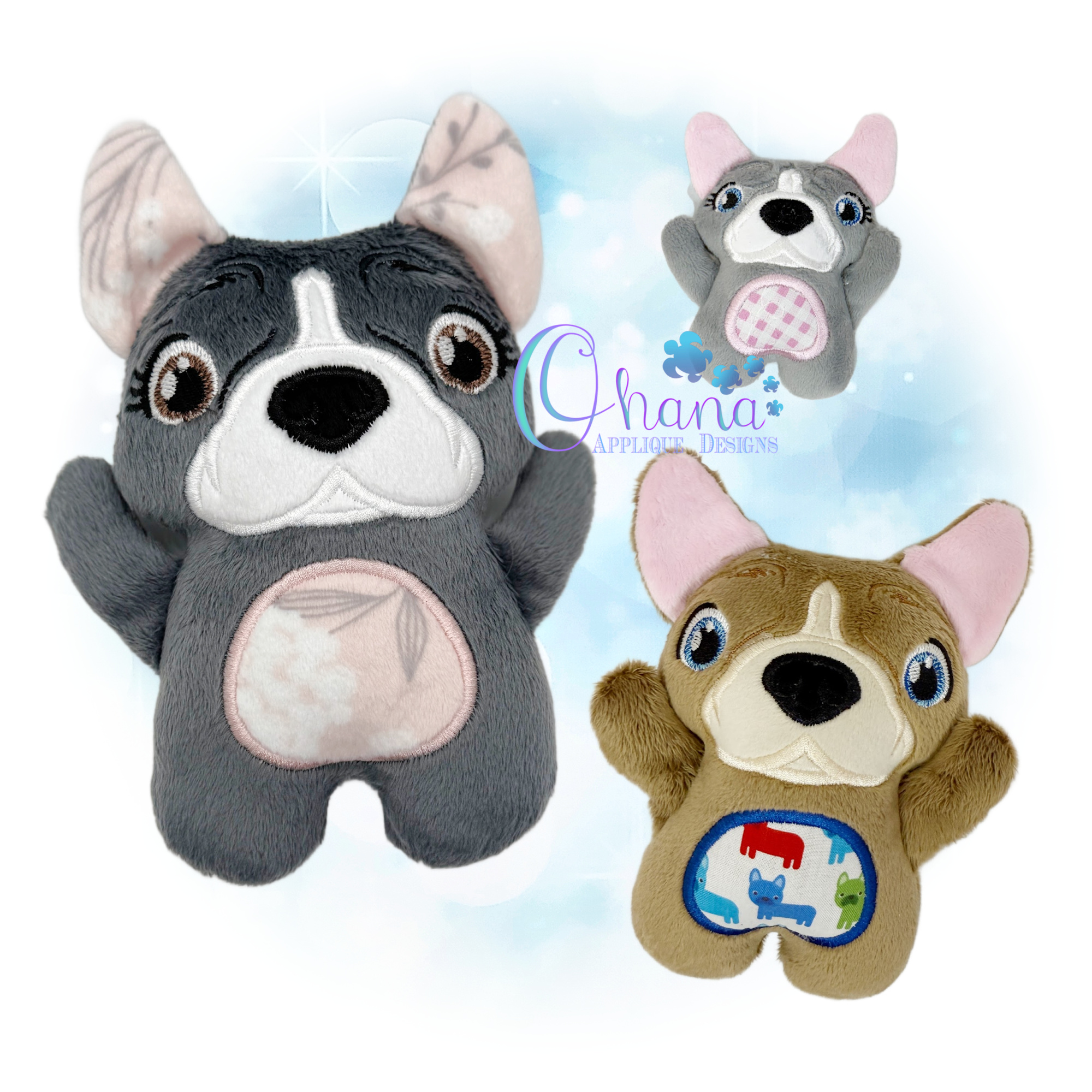 Huggable French Bulldog Stuffie