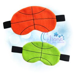 Basketball Sleep Mask Embroidery