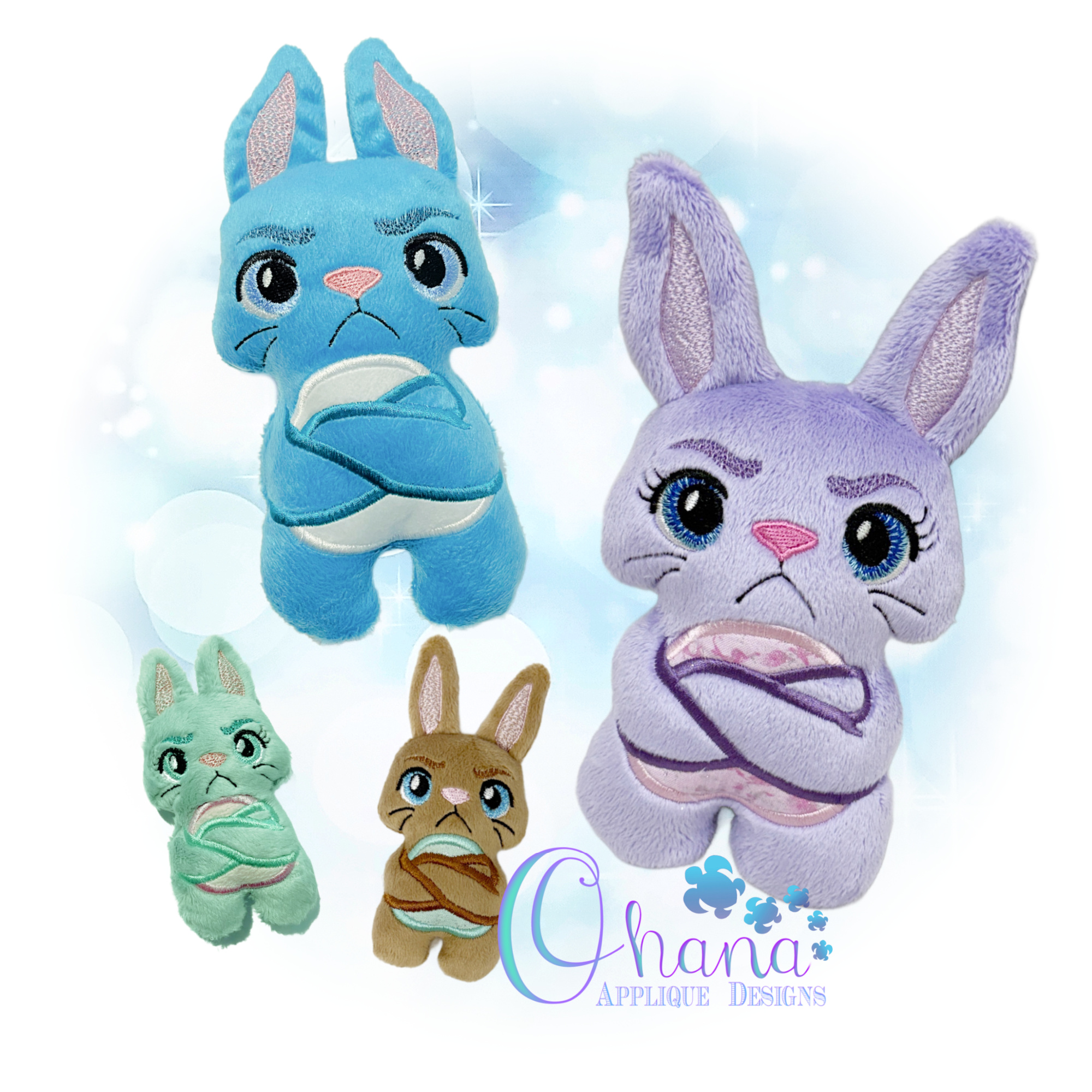 Bunny Bad Mood Brigade Stuffie