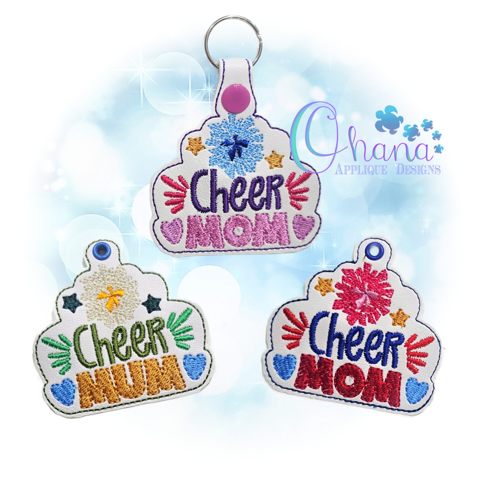OAD 2603 Cheer Mom KC 2000 RK Cheer Mom Mum Key
