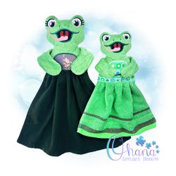 Frog Hand Towel Holder