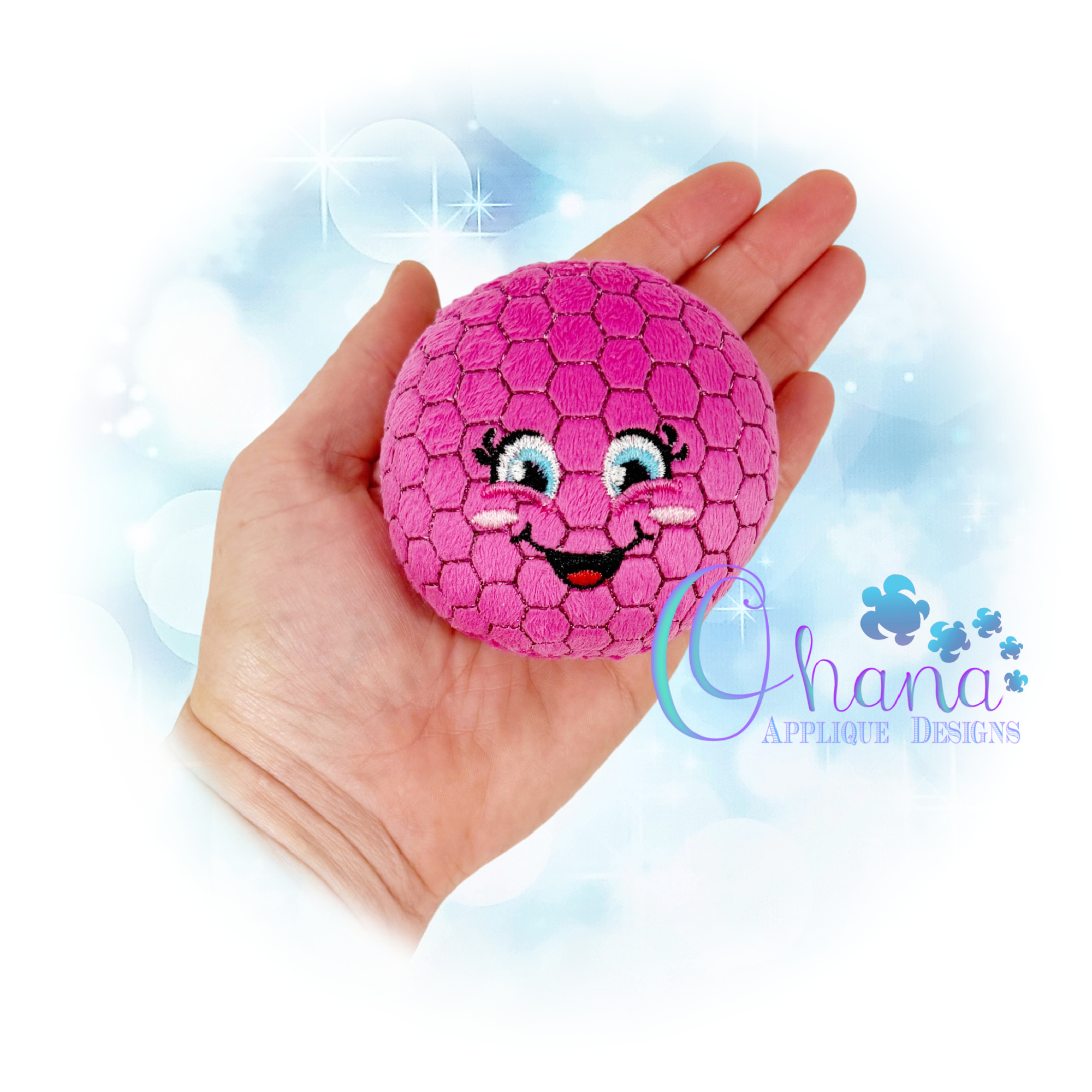 Golf Ball Stuffie Embroidery