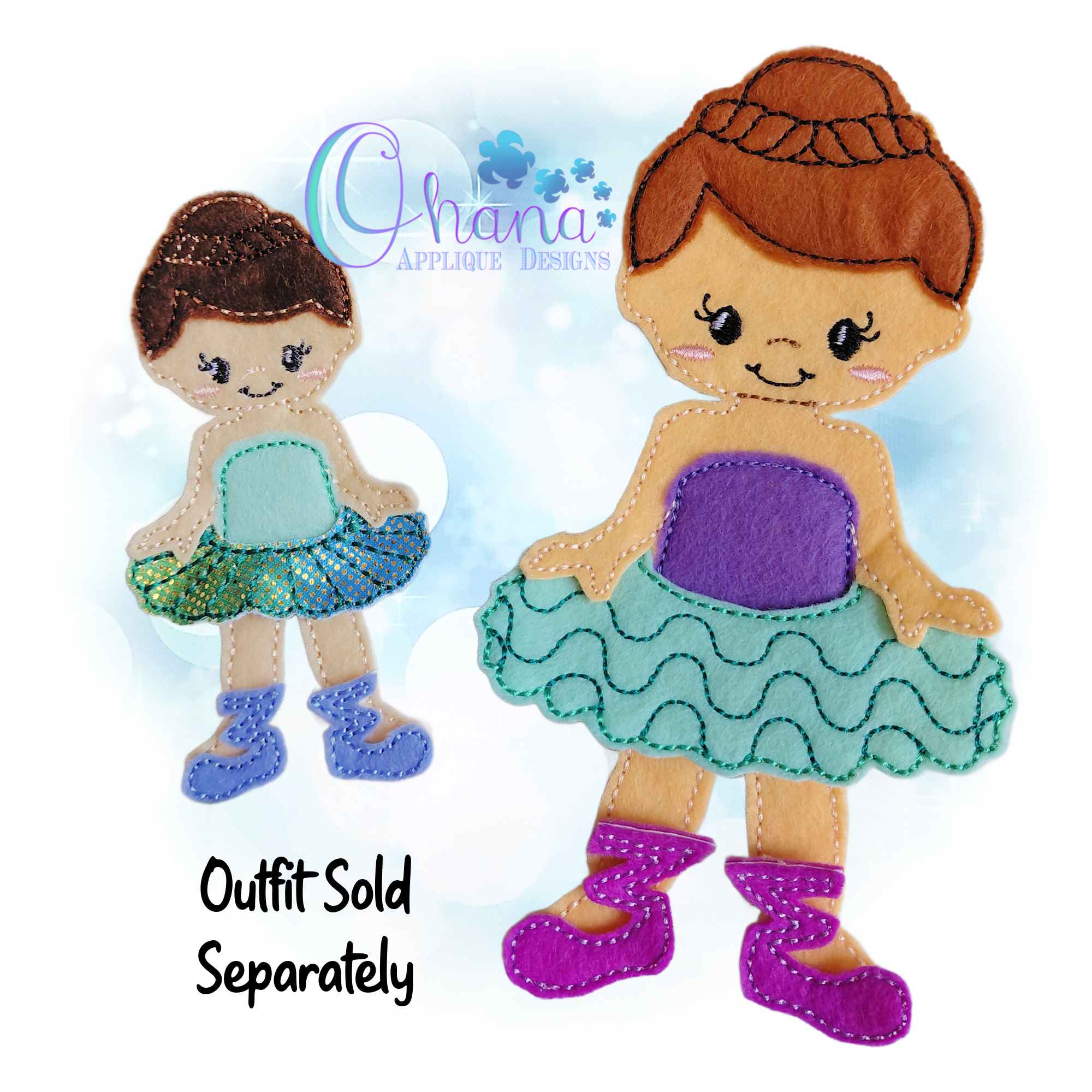 OAD 2603 Grace Ballerina UPD 2000 HK copy 2(1) Grace Unpaper Doll Embroidery