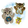 OAD 2603 Huggable Cheetah Stuffie 2000 LA HK Huggable Cheetah Stuffie Embroidery