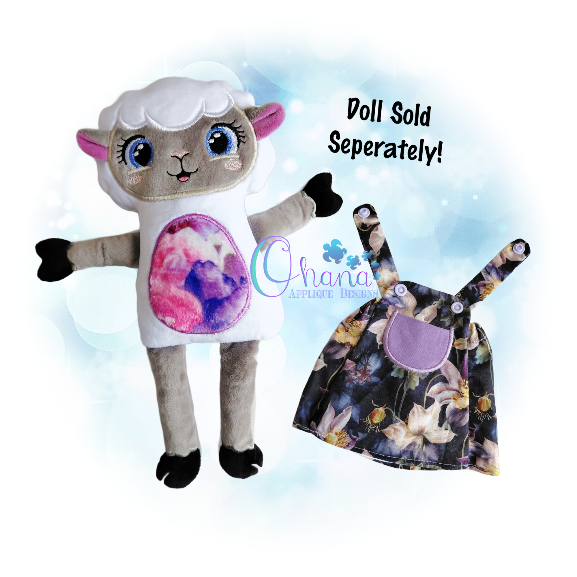 OAD 2603 Lamb DU Doll & Outfit Bundle 2000 HK copy 2-2
