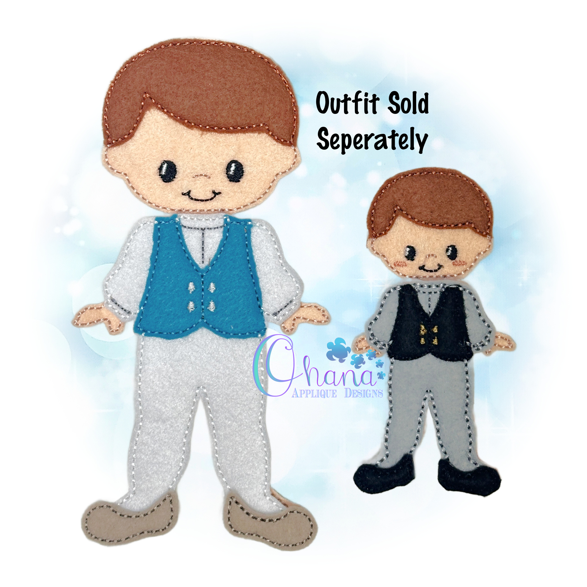 Marc Unpaper Doll Embroidery