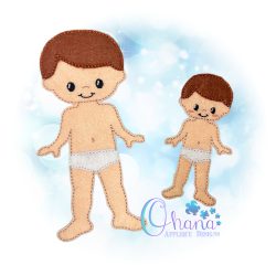 Marc Unpaper Doll Embroidery