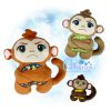 OAD 2603 Monkey BMB 2000 LA Monkey Bad Mood Brigade Stuffie