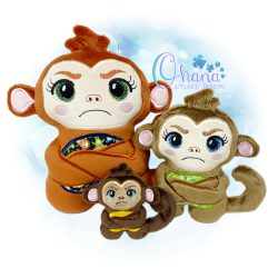 Monkey Bad Mood Brigade Stuffie