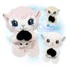 Praying Lamb Stuffie Embroidery