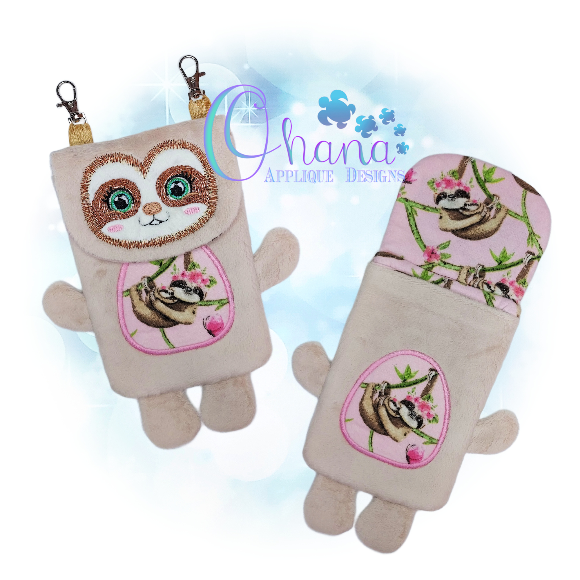 OAD 2603 Sloth FBP 2000 EC Sloth Flap Bag Purse
