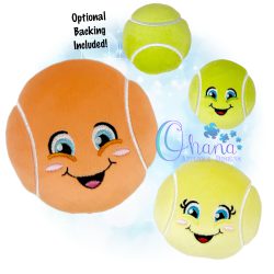 Tennis Ball Stuffie Embroidery