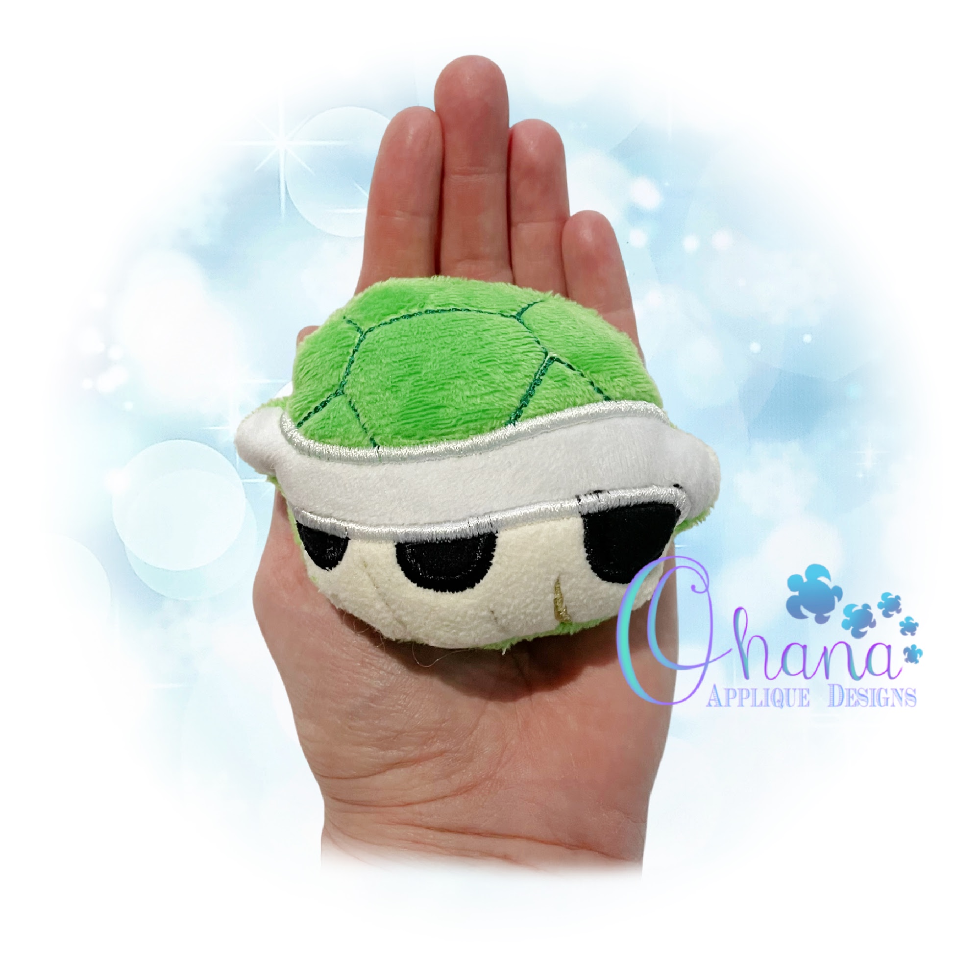 Turtle Shell Stuffie Embroidery