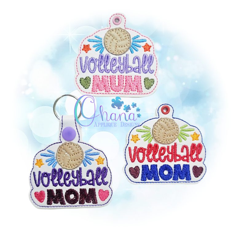 Volleyball Mom Mum Key