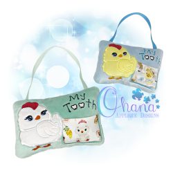 Chicken Tooth Fairy Pillow