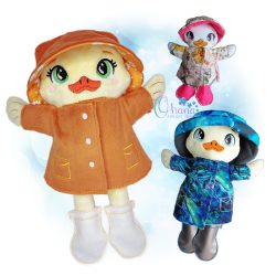Doll and Rain Outfit Bundle